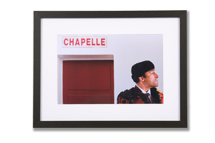 Cadre photo, photographie portrait corrida